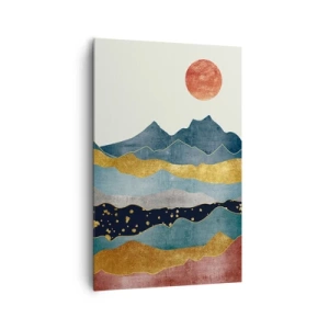 Impression sur toile - Image sur toile - Une coupe du monde - 80x120 cm