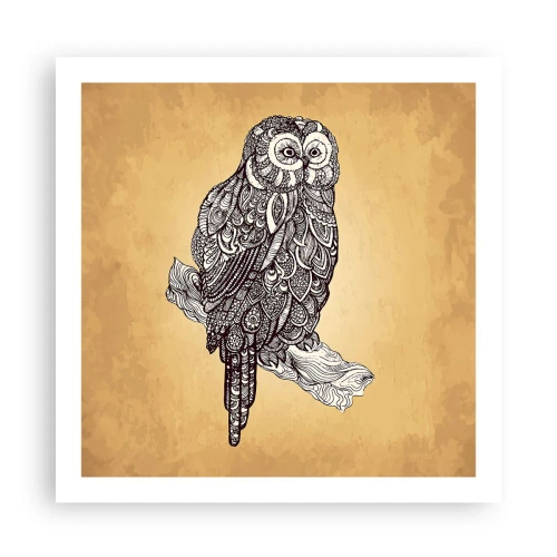 Affiche - Poster - Ornements complexes de sagesse - 60x60 cm