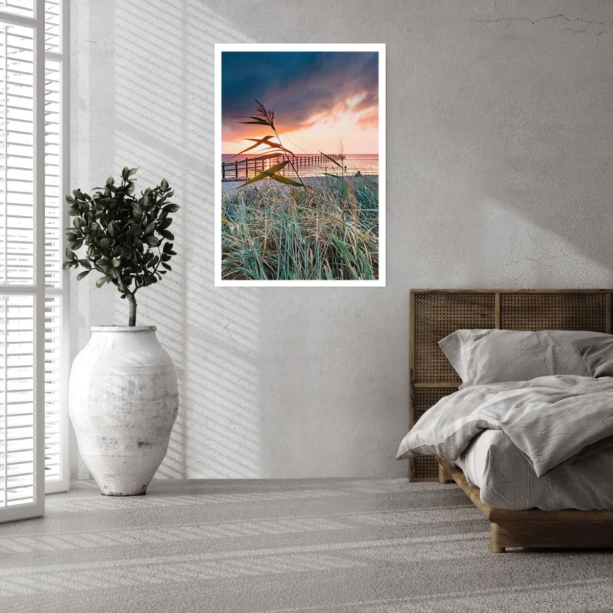 Affiche - Poster - Ça ne passe pas avec le vent - 70x100 cm