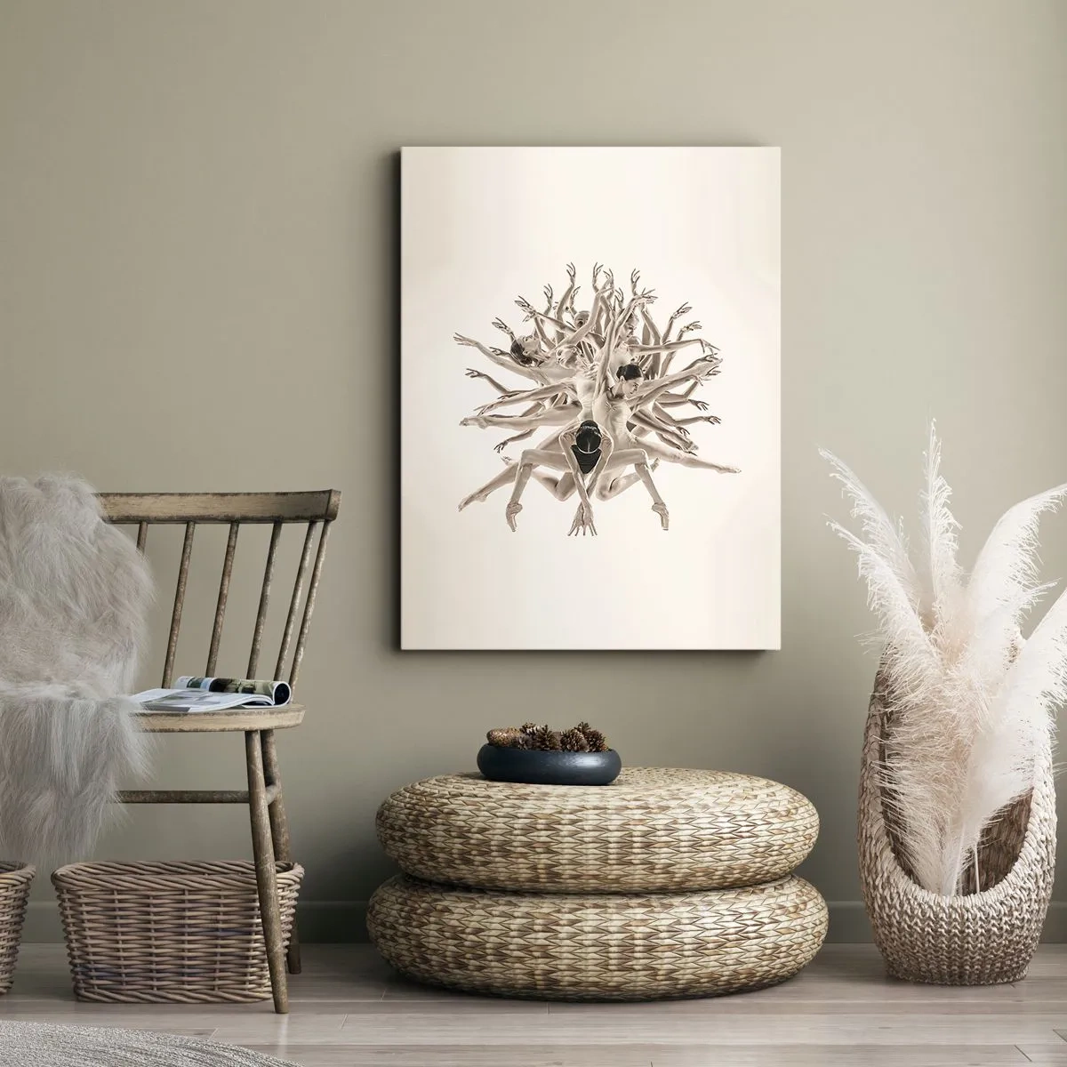 Impression sur toile - Image sur toile - S'épanouir en danse - 65x120 cm