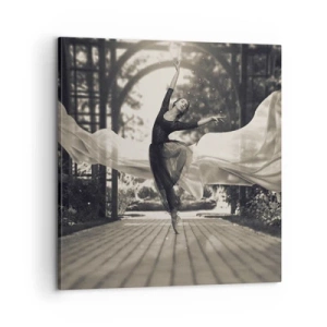 Impression sur toile - Image sur toile - La danse de l'esprit jardin - 60x60 cm