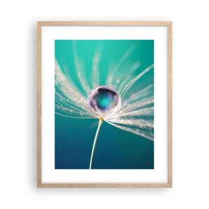 Affiche dans un chêne clair - Poster - Moment mystique - 40x50 cm