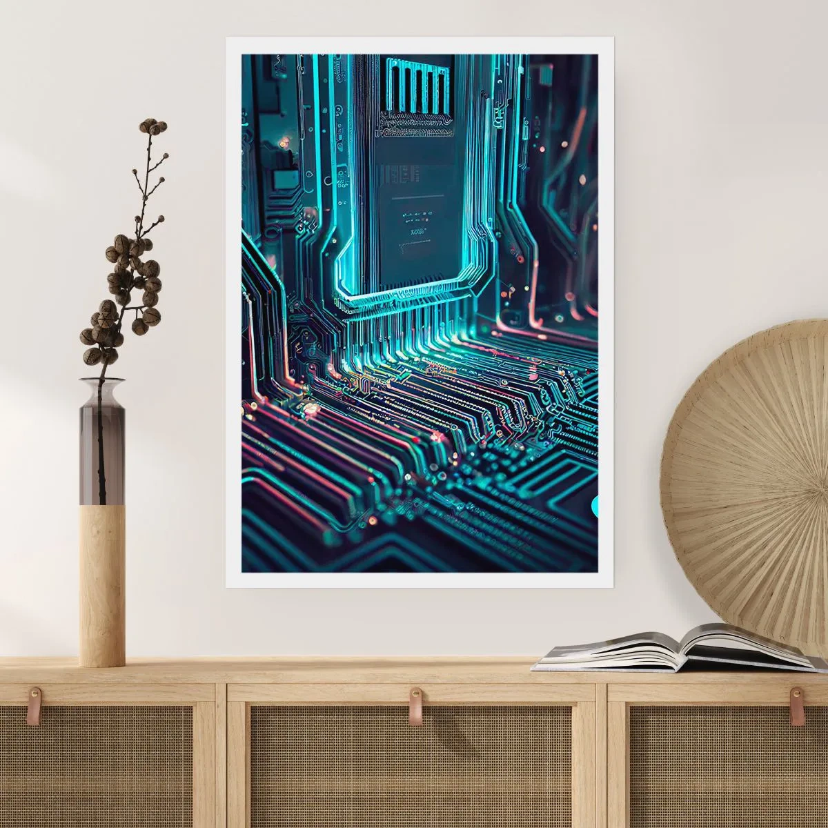 Affiche - Poster - Je pense comme ça… - 30x40 cm