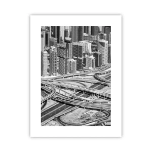 Affiche - Poster - Dubaï - la ville impossible - 30x40 cm