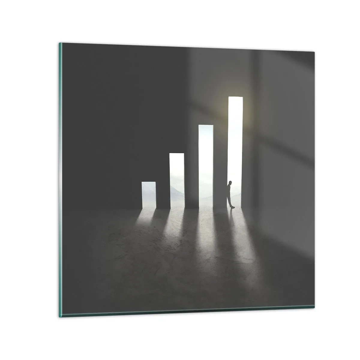 Impression sur verre - Image sur verre - Succès – impression - 40x40 cm