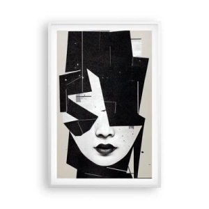 Affiche dans un cadre blanc - Poster - Profondément caché - 61x91 cm