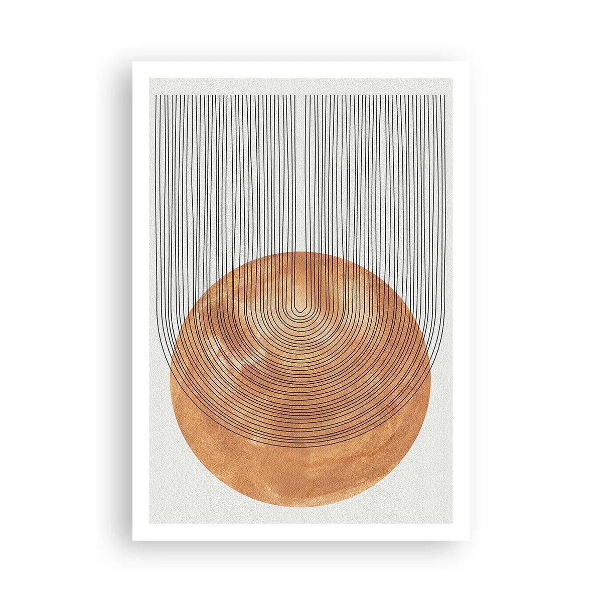 Affiche - Poster - Composition solaire - 70x100 cm