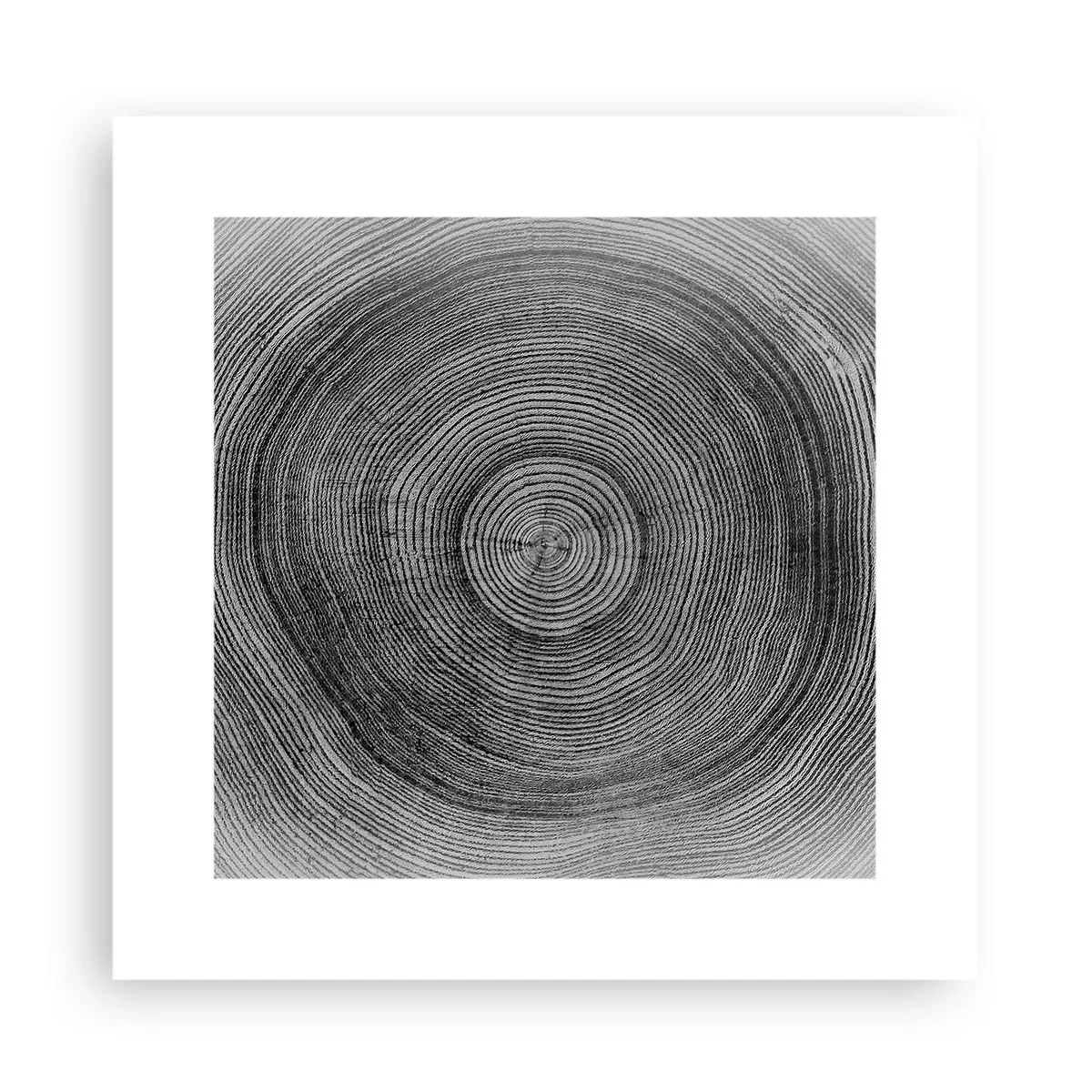 Affiche - Poster - Signe du temps - 30x30 cm