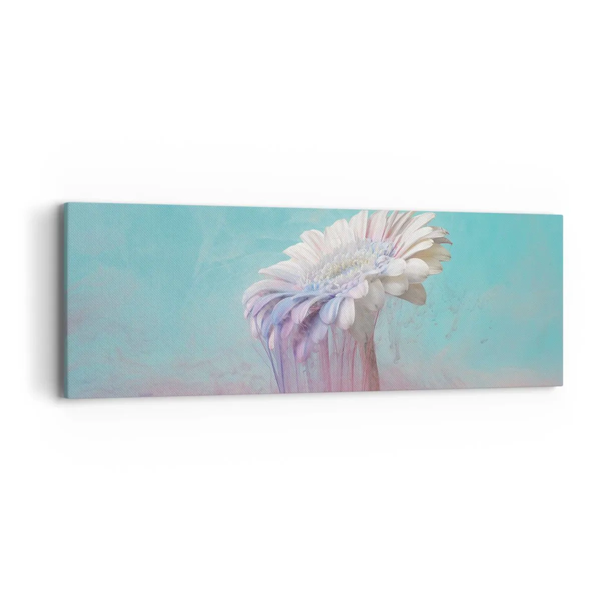 Impression sur toile - Image sur toile - Le monde souterrain des fleurs - 90x30 cm