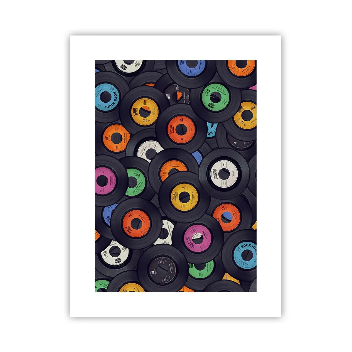 Affiche - Poster - Couleurs des classiques - 30x40 cm