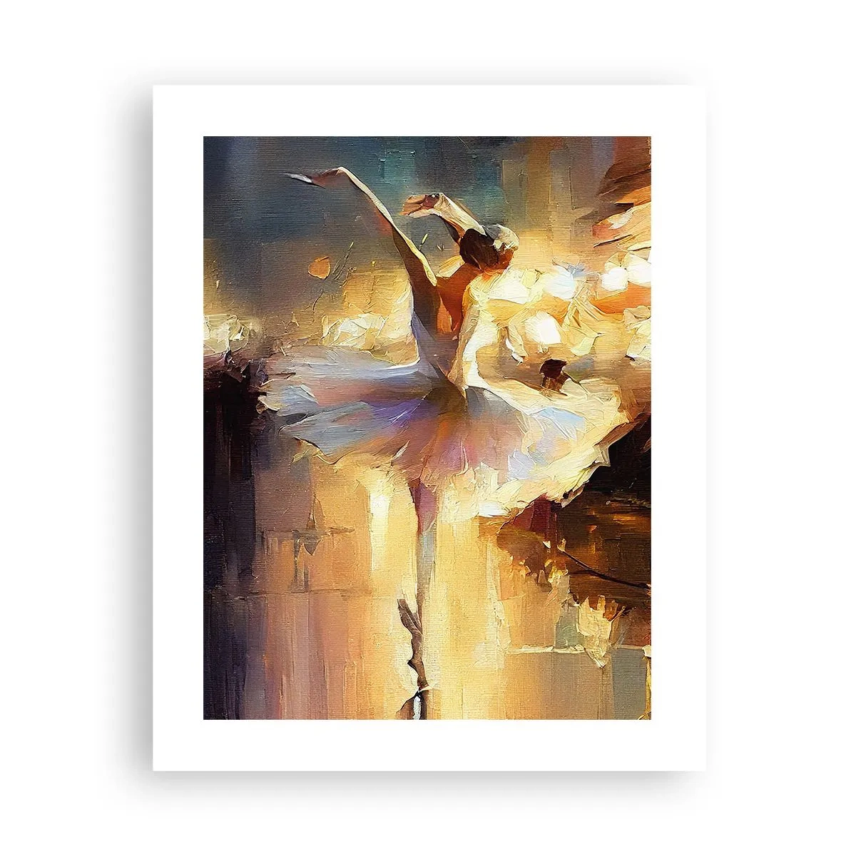 Affiche - Poster - Miracle dans la rue - 40x50 cm