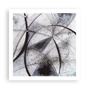 Affiche - Poster - Fantaisie futuriste - 60x60 cm
