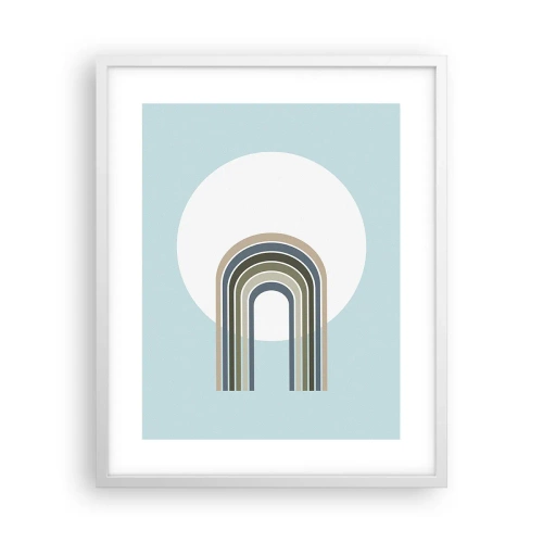 Affiche dans un cadre blanc - Poster - Attraction irrésistible - 40x50 cm