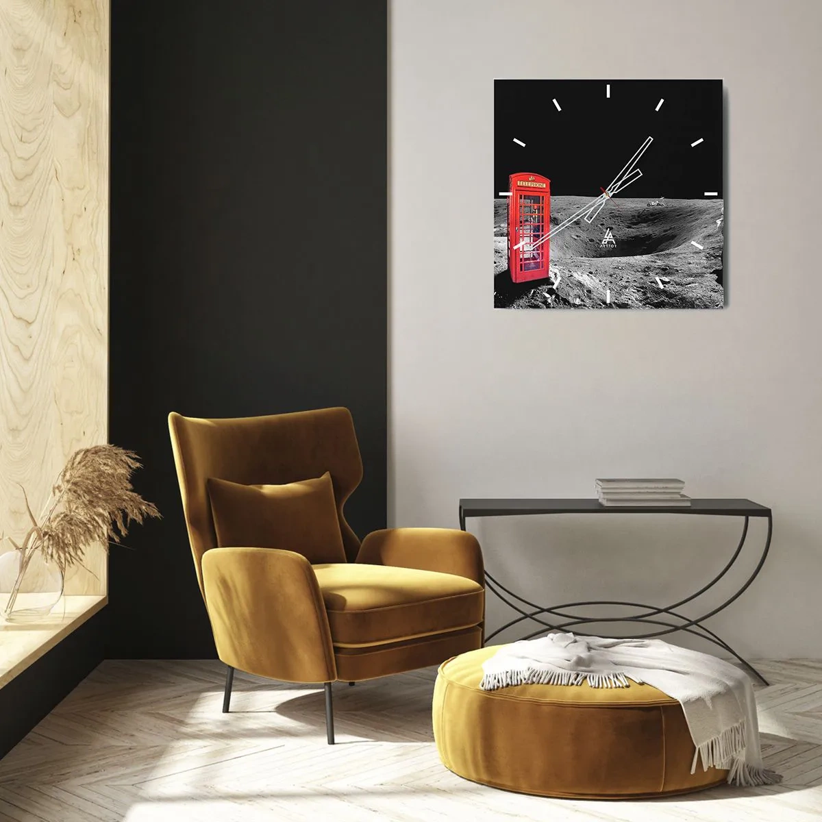 Horloge murale - Pendule murale - Une blague cosmique - 30x30 cm