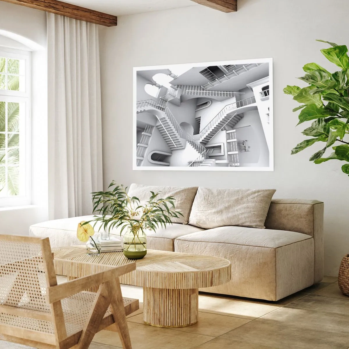 Affiche - Poster - Paradoxes spatiaux - 40x30 cm