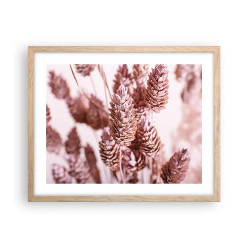 Affiche dans un chêne clair - Poster - Apparemment discret - 50x40 cm