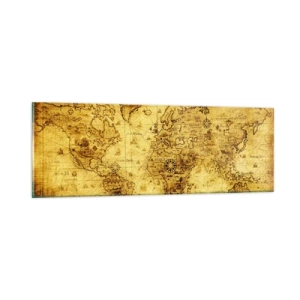 Impression sur verre - Image sur verre - Ce monde est bizarre - 90x30 cm