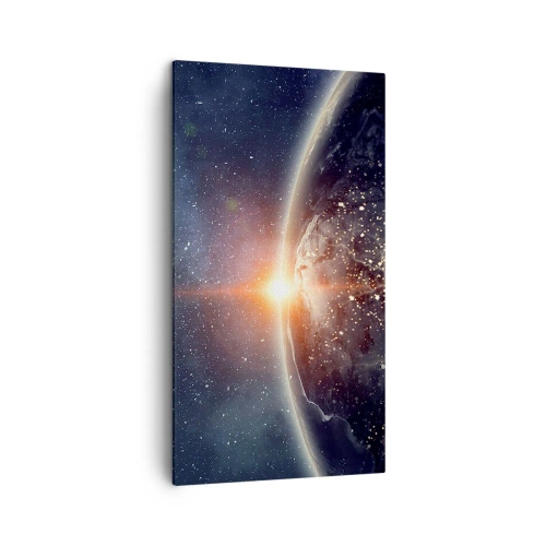 Impression sur toile - Image sur toile - Dans une nouvelle perspective - 45x80 cm