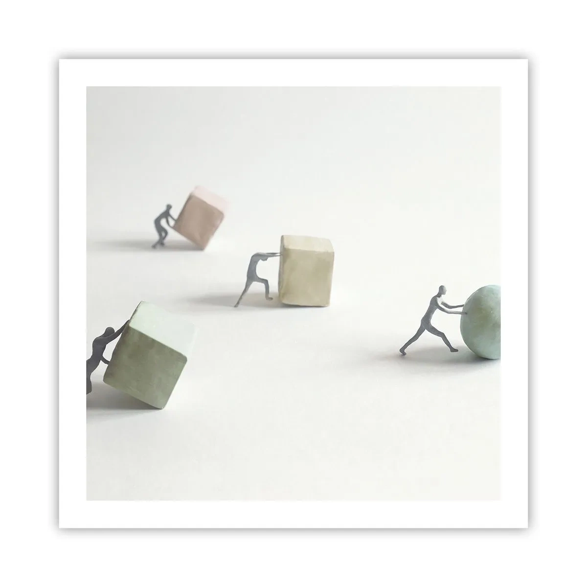 Affiche - Poster - Rien que la vie - 60x60 cm