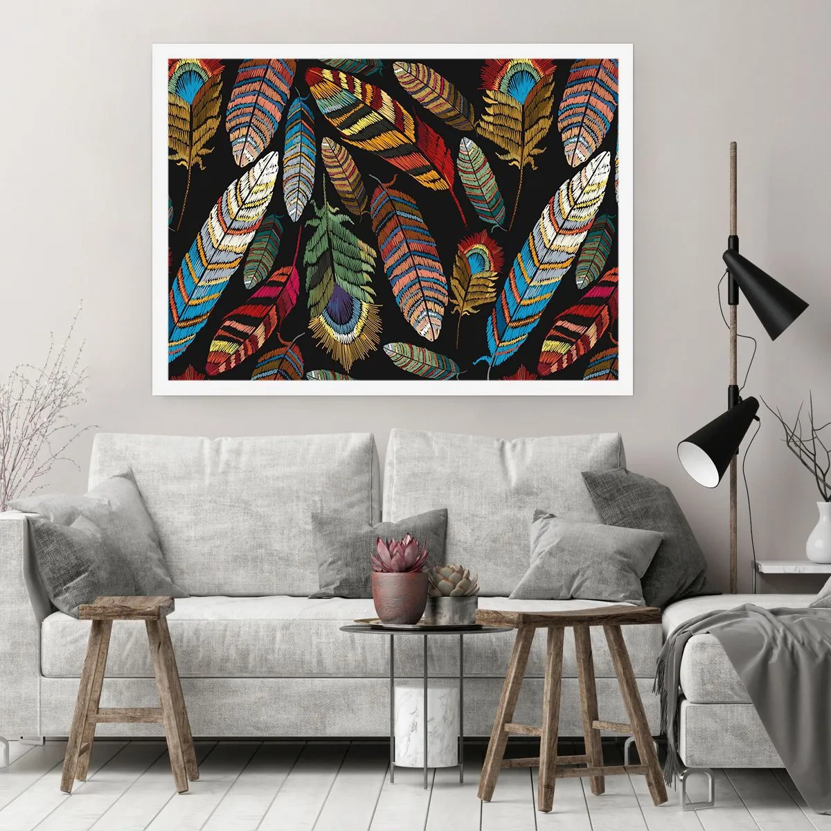 Affiche - Poster - Le carnaval des oiseaux - 50x40 cm