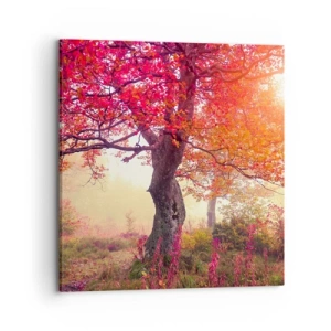 Impression sur toile - Image sur toile - Frénésie de floraison - 70x70 cm