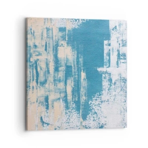 Impression sur toile - Image sur toile - À travers un iceberg - 70x70 cm