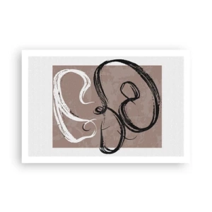 Affiche - Poster - Composition – la recherche de la plénitude - 91x61 cm