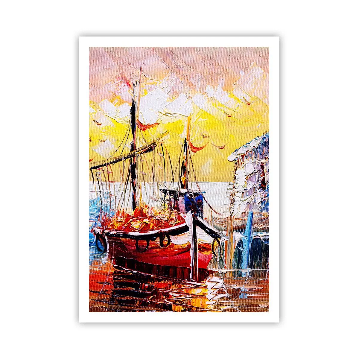 Affiche - Poster - Bon retour - 70x100 cm