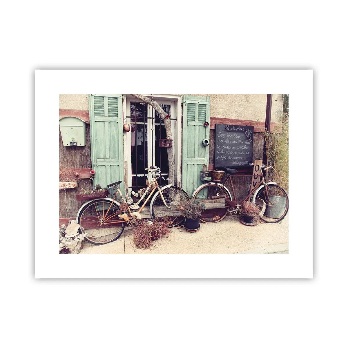 Affiche - Poster - Que la province vive - 40x30 cm