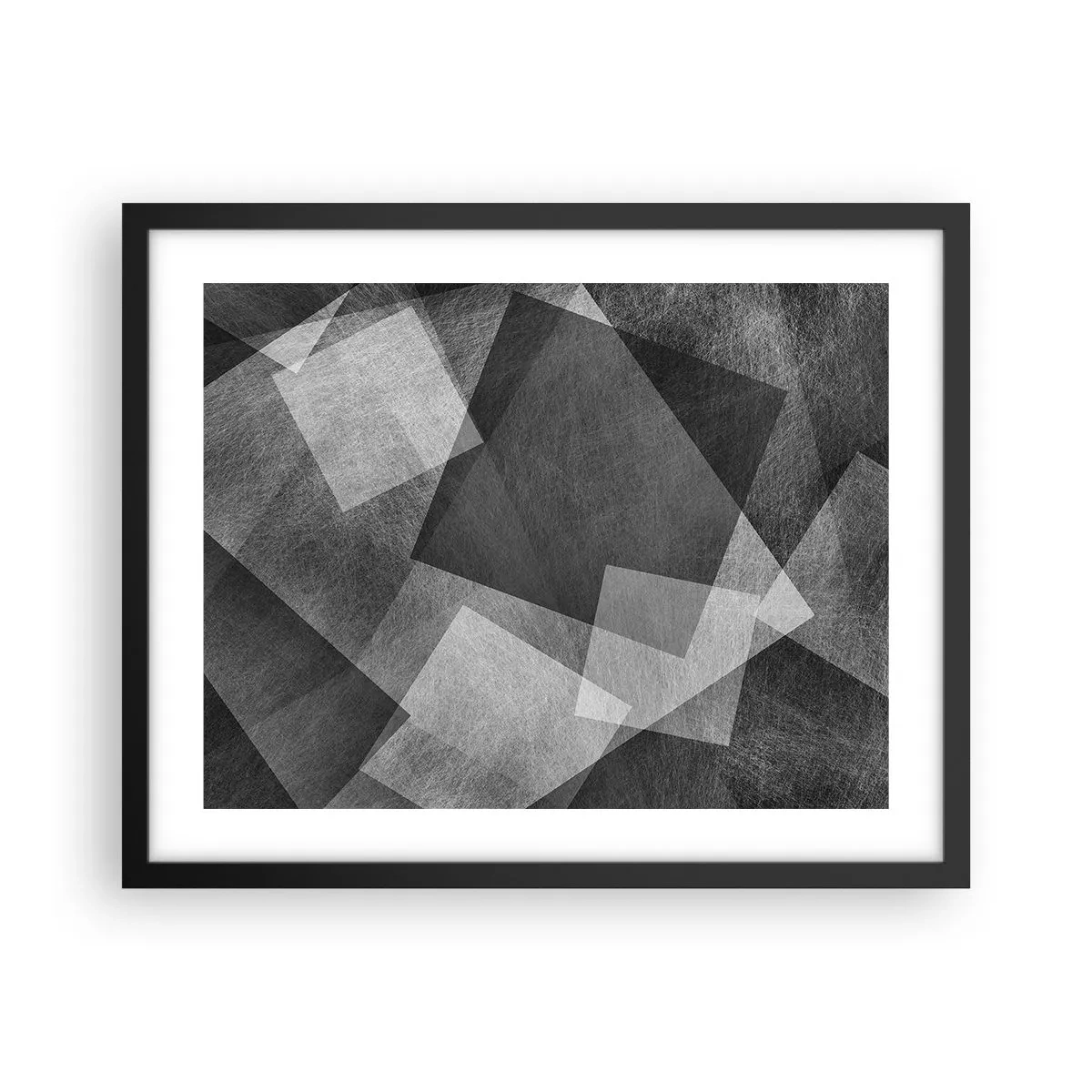 Affiche dans un cadre noir - Poster - Le symbole éternel de durabilité et d'ordre - 50x40 cm