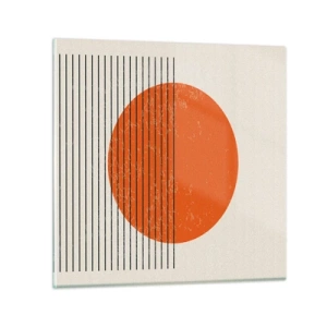 Impression sur verre - Image sur verre - Toujours le soleil - 50x50 cm