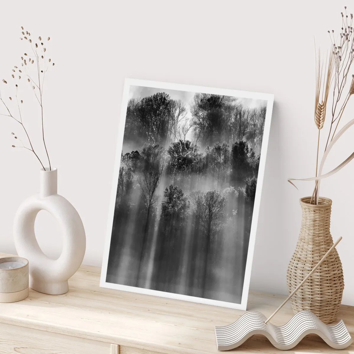 Affiche - Poster - Dans les flots de lumière - 30x40 cm