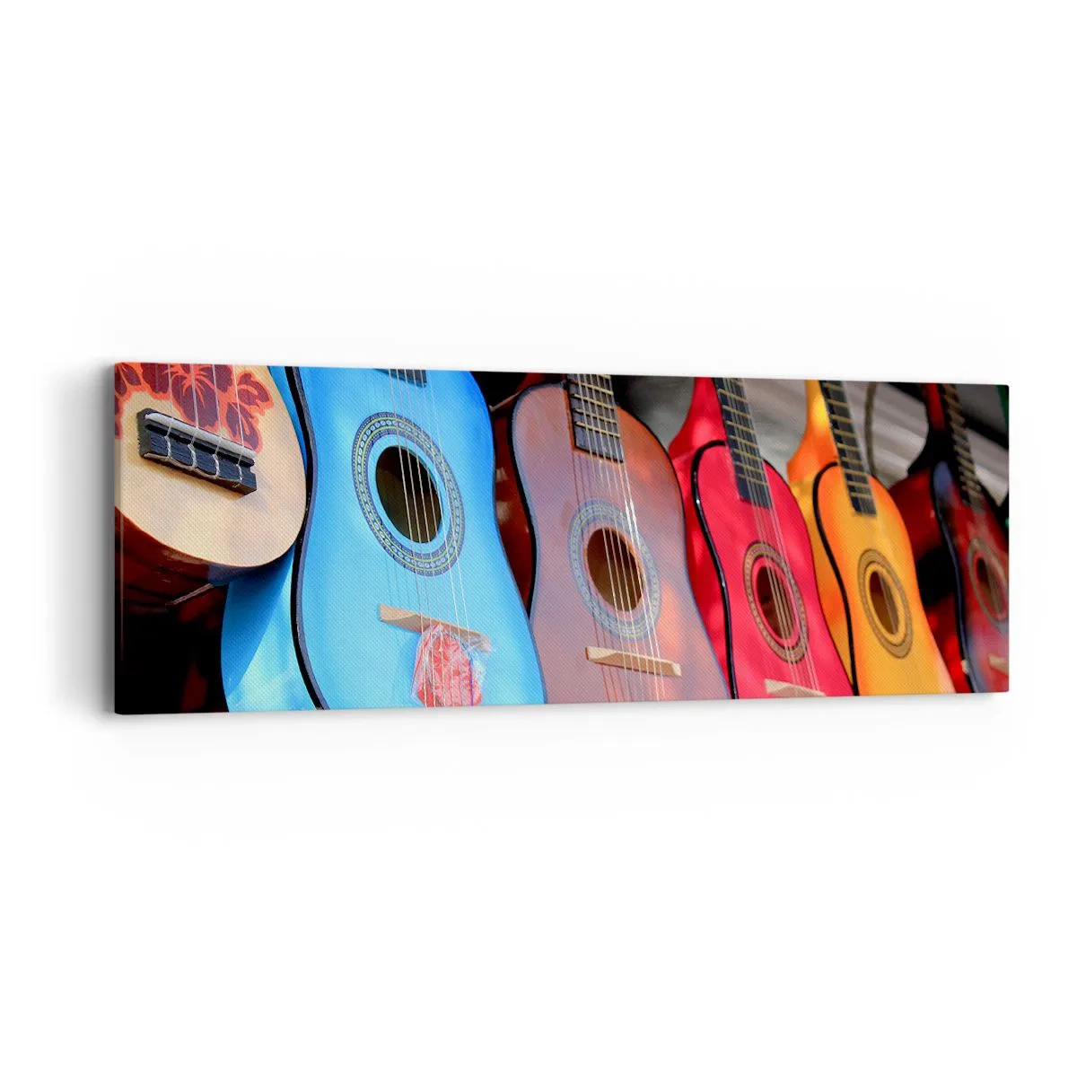 Impression sur toile - Image sur toile - Ambiance latine - 90x30 cm