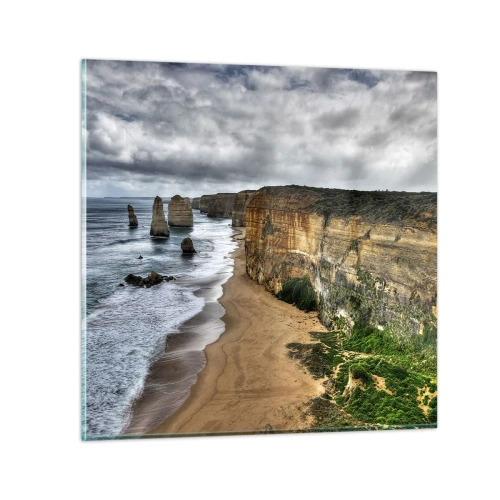 Impression sur verre - Image sur verre - Beauté brute - 30x30 cm