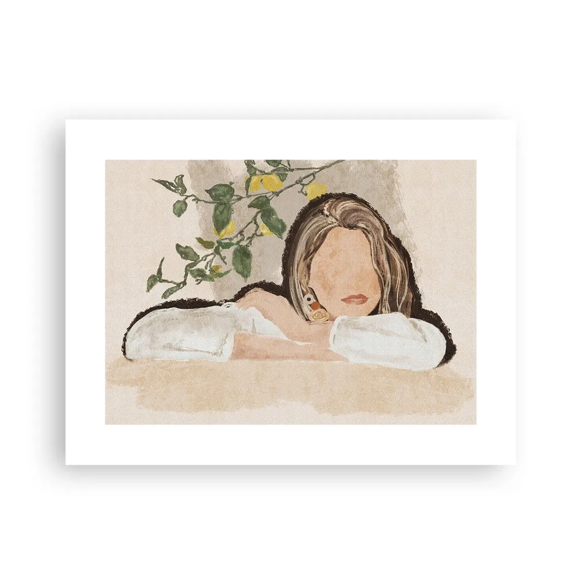 Affiche - Poster - La beauté du sud - 40x30 cm