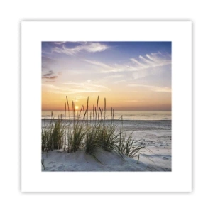 Affiche - Poster - Regarde, pense, ressent - 30x30 cm