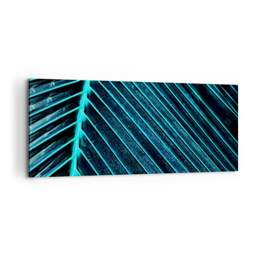 Impression sur toile - Image sur toile - Texture verte - 100x40 cm