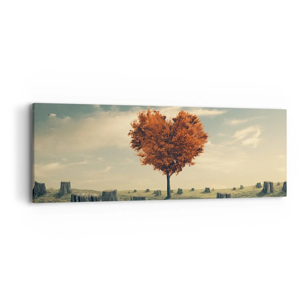 Impression sur toile - Image sur toile - Il y a toujours de l'espoir - 90x30 cm