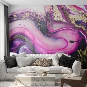 Papier Peint Photo Standard Eco - Un instant dans les coulisses - Abstraction, Morceau, Modèle moderne - 250x175 cm