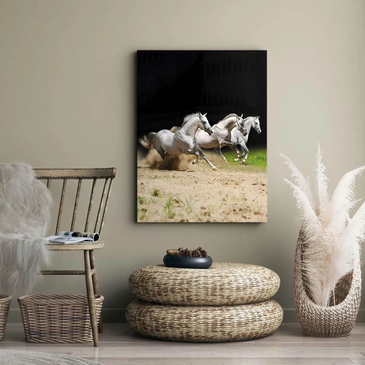 Impression sur toile - Image sur toile - Trois Grâces - 65x120 cm
