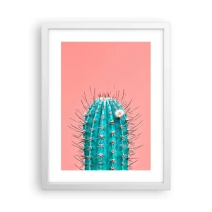 Affiche dans un cadre blanc - Poster - Juste regarde - 30x40 cm