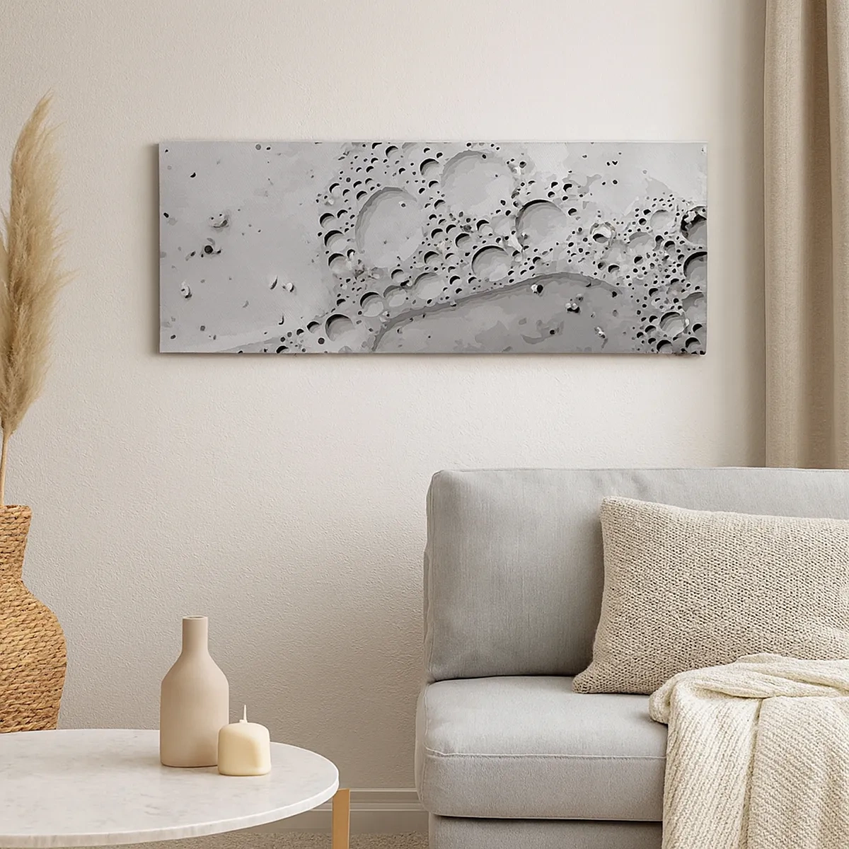 Impression sur toile - Image sur toile - Sentier de mousse - 30x30 cm