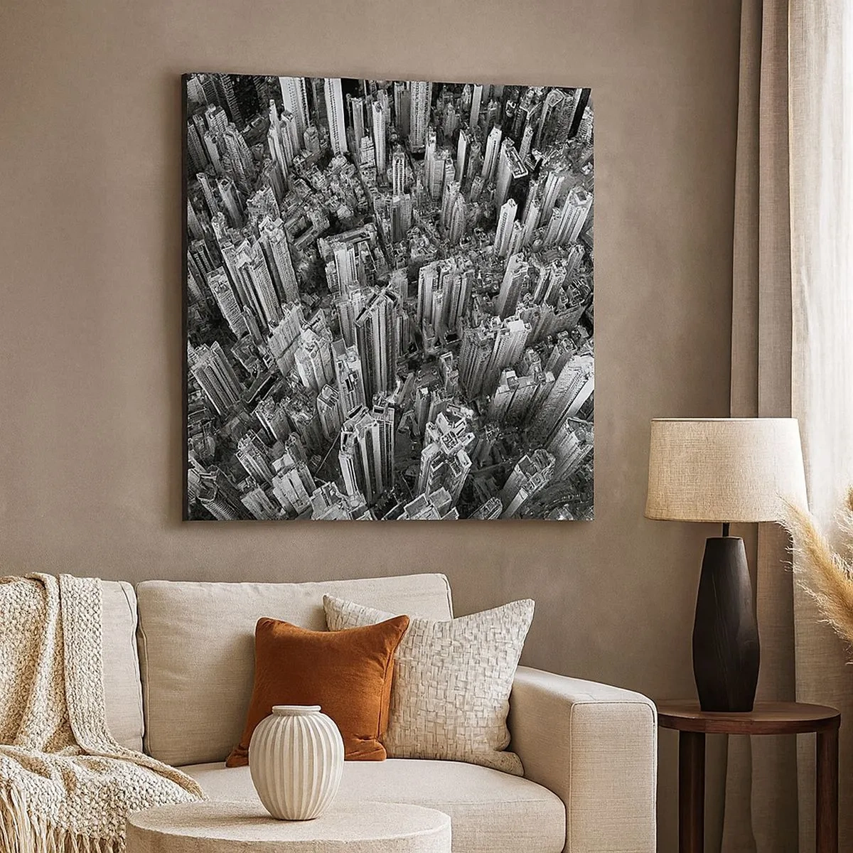 Impression sur toile - Image sur toile - Toujours de plus en plus haut - 30x30 cm