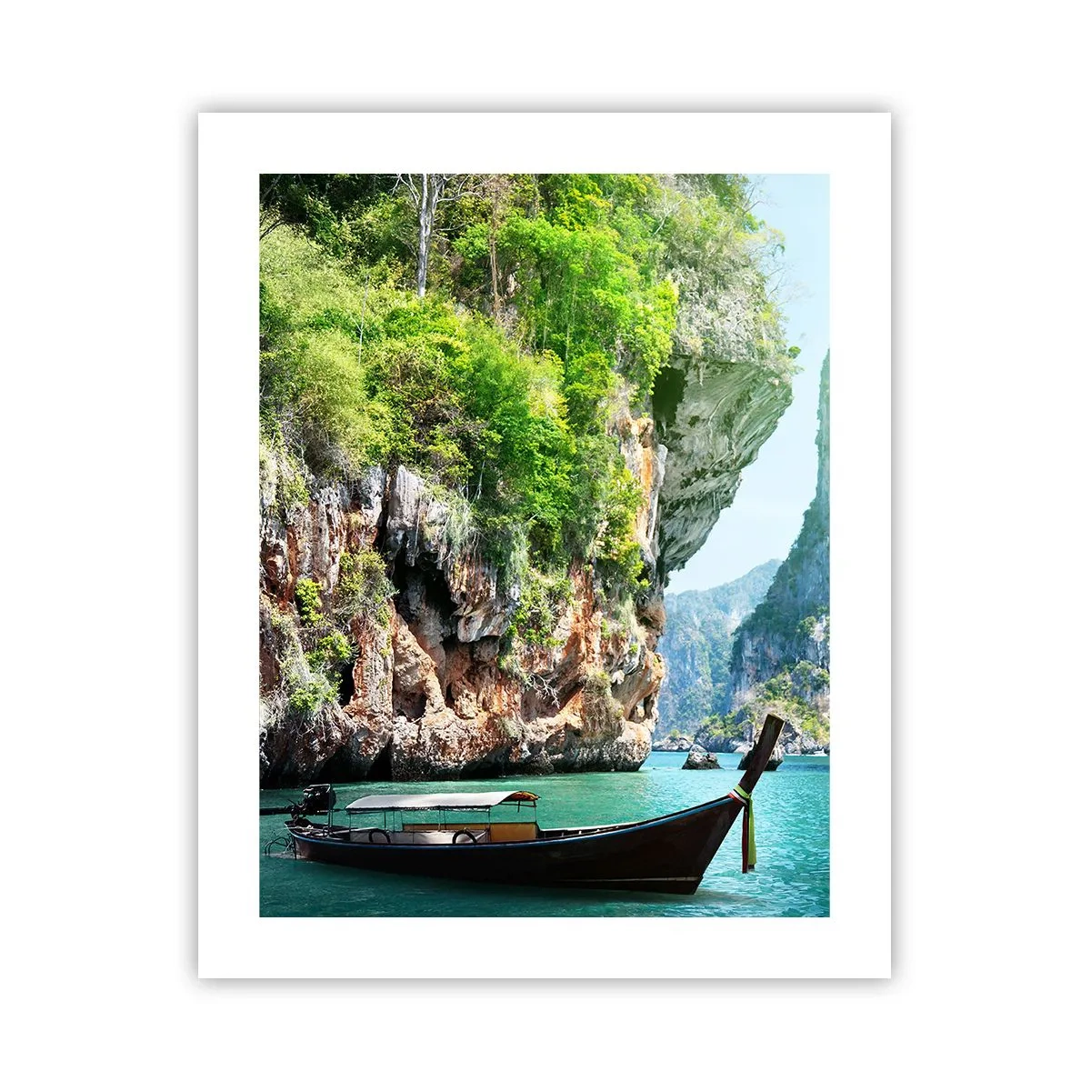 Affiche - Poster - Une invitation à un voyage exotique - 40x50 cm