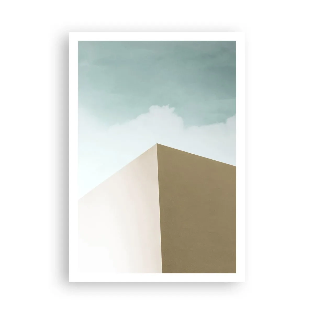 Affiche - Poster - La géométrie d'un été ensoleillé - 70x100 cm