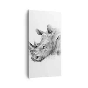 Impression sur toile - Image sur toile - Potrait africain - 65x120 cm