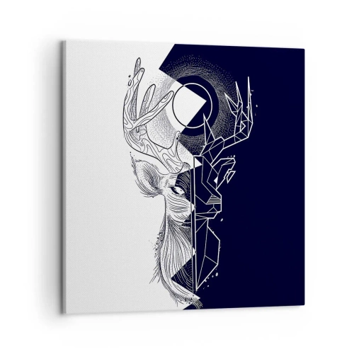 Impression sur toile - Image sur toile - La lutte et l'unité des contraires - 50x50 cm