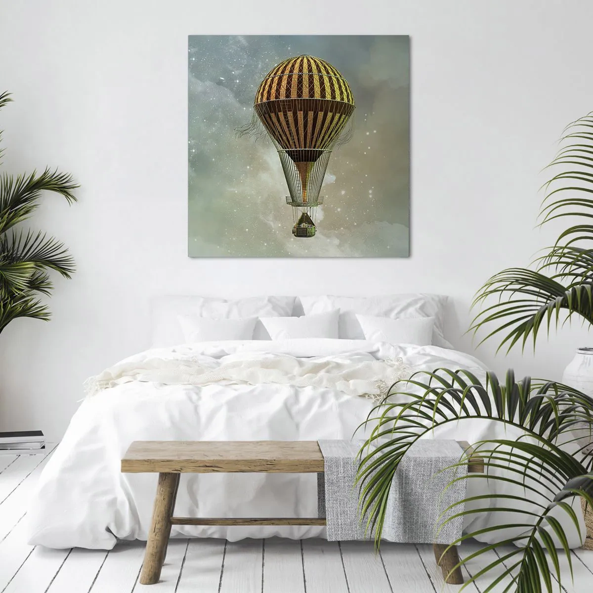 Impression sur toile - Image sur toile - Vols pionniers - 50x50 cm