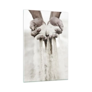 Impression sur verre - Image sur verre - Avec ces mains… - 80x120 cm