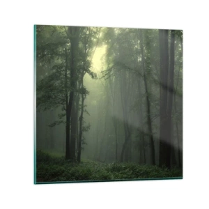 Impression sur verre - Image sur verre - Avant qu'il ne se réveille - 30x30 cm